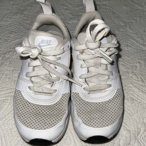 White Nike shoes size 12C